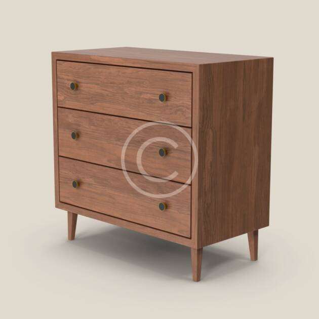 Wooden commode