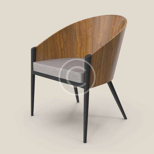 Hardwood chair